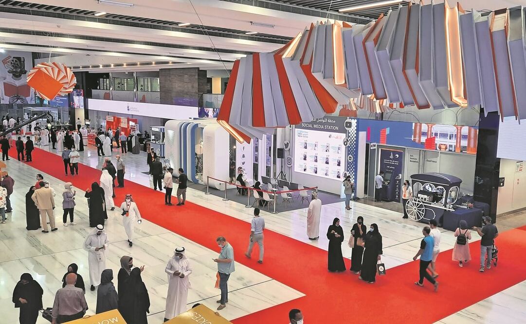 Ayer se inauguró la 40ª edición de la Feria Internacional del Libro de Sharjah (SIBF), el evento literario más importante de Medio Oriente. Fotos: Frida Juárez/ EL UNIVERSAL.