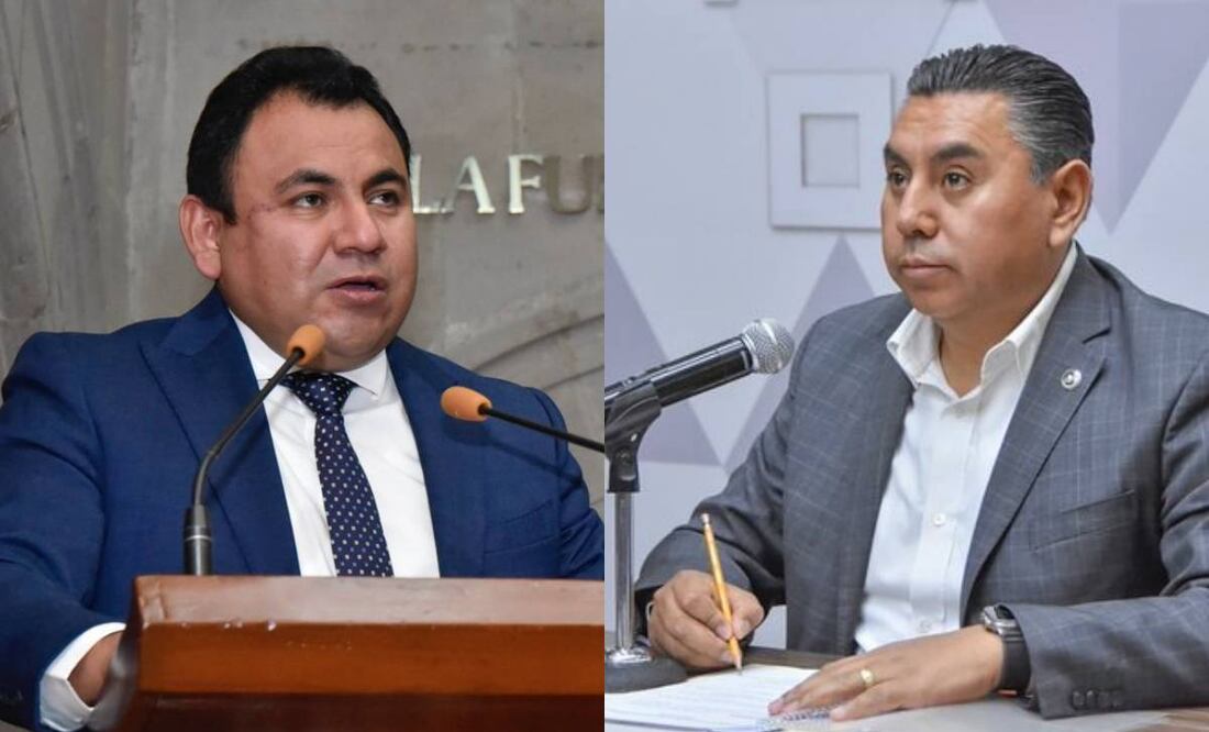 Rigoberto Vargas Cervantes, presidente y Braulio Antonio Álvarez Jasso vicepresidente de la Diputación Permanente. Foto: Especial