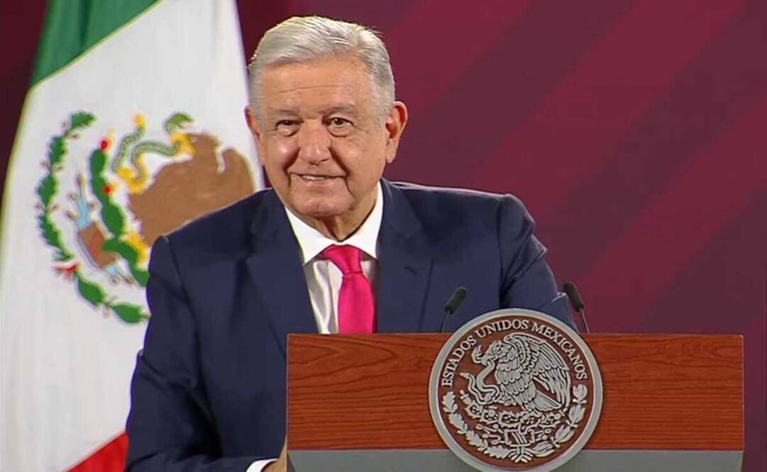 AMLO anuncia permiso de vuelos del AIFA a EU. Foto: captura de pantalla