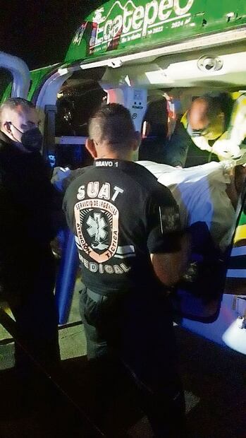 Una niña recibió disparos y fue llevada en helicóptero desde Ecatepec a un hospital en la GAM. Foto: Especial