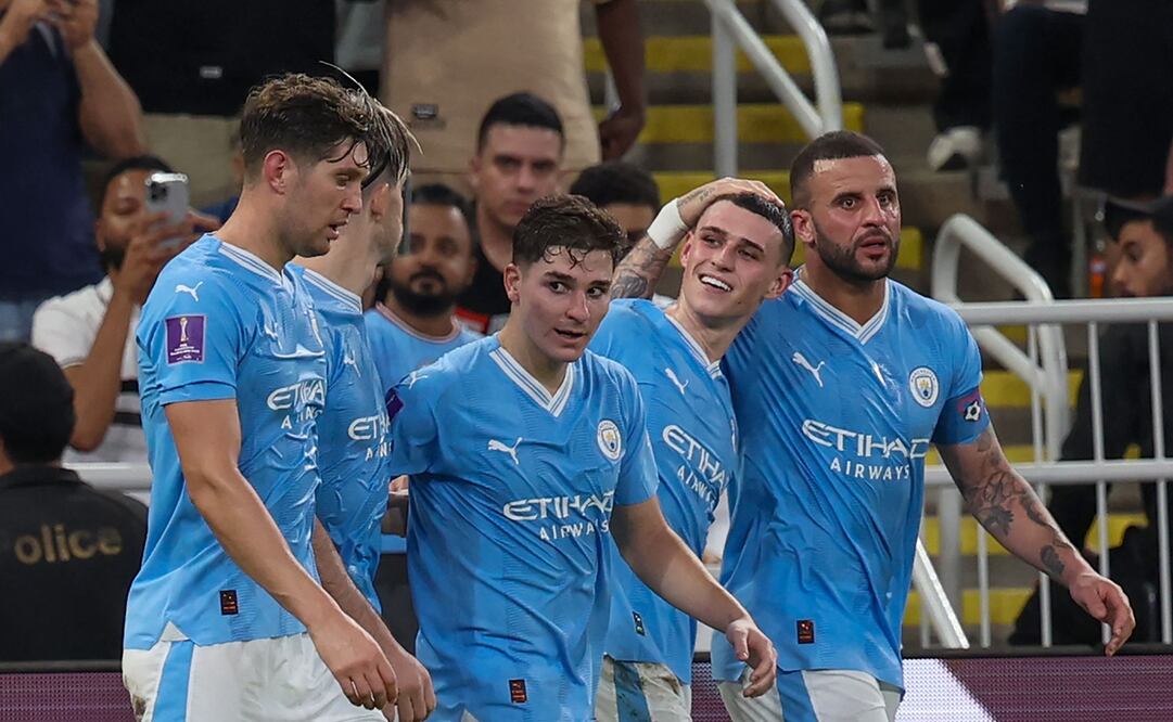 Manchester City durante la final del Mundial de Clubes - Foto: AFP