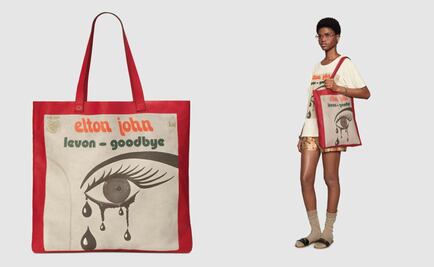 Elton John y Gucci lanzan la bolsa millennial más vista en Internet