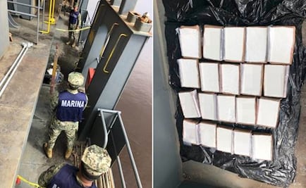 Decomisan 79 kilos de cocaína en muelle internacional de Ensenada, Baja California