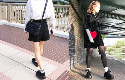 Zapatos negros y calcetines blancos, ¿te atreves a combinarlos?