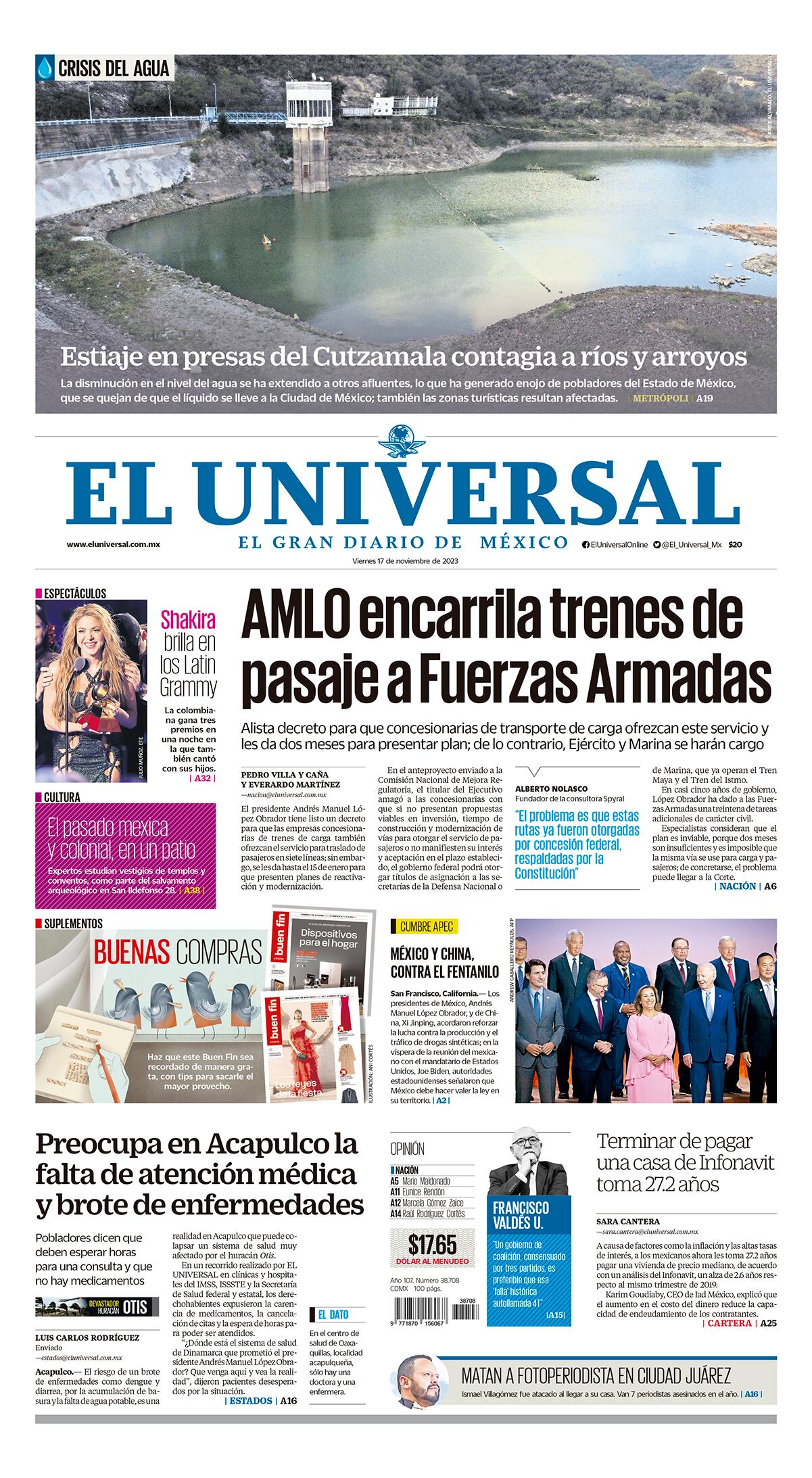 Portada impresa