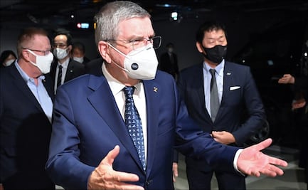 El presidente del Comité Olímpico Internacional visita Tokio