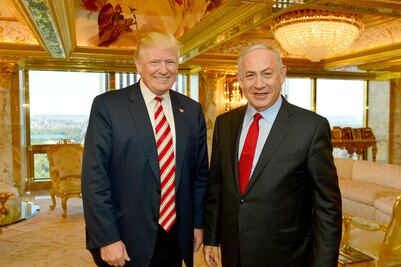 Trump invita al israelí Netanyahu a reunirse con él en EU