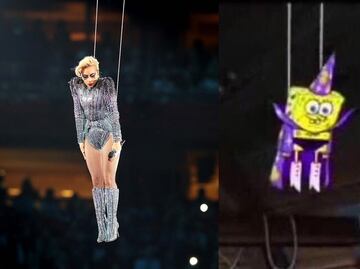 Lady Gaga desata memes con show en Super Bowl LI