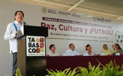 Más de un millón de estudiantes participan en jornadas contra adicciones; contempla unas 230 mil escuelas en México