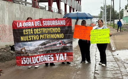 Vecinos protestan en estación Cueyamil del Tren Felipe Ángeles; exigen que SICT cumpla sus compromisos y acuerdos