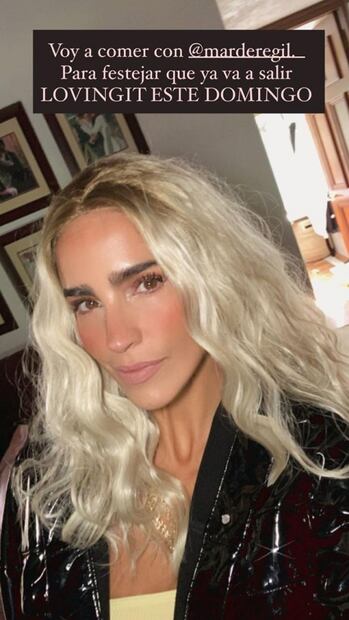 Bárbara de Regil usa peluca rubia para celebrar con su hija