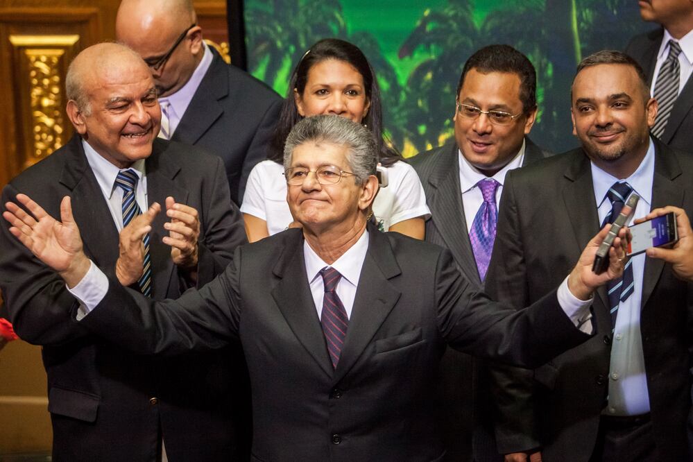 Henry Ramos Allup, presidente de la Asamblea Nacional de Venezuela (Foto: EFE)