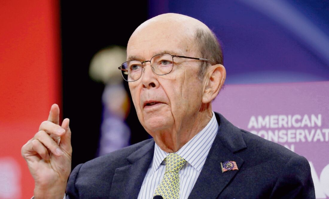 Wilbur Ross, secretario de Comercio de EU (imagen), y Dan Brouillette, subsecretario de Energía, participarán en las mesas de trabajo. Foto: ARCHIVO EL UNIVERSAL