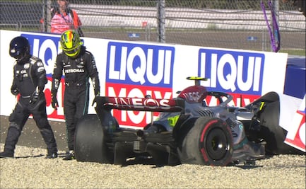 VIDEO: Lewis Hamilton sufre accidente en la Qualy del GP de Austria