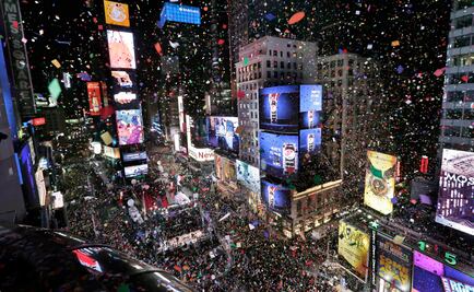 Con un gran espectáculo Nueva York recibe el 2018