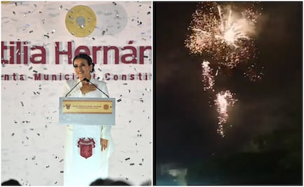 "Tunden" a alcaldesa de Chilpancingo por celebrar en grande su informe pese a tragedia por “Otis”