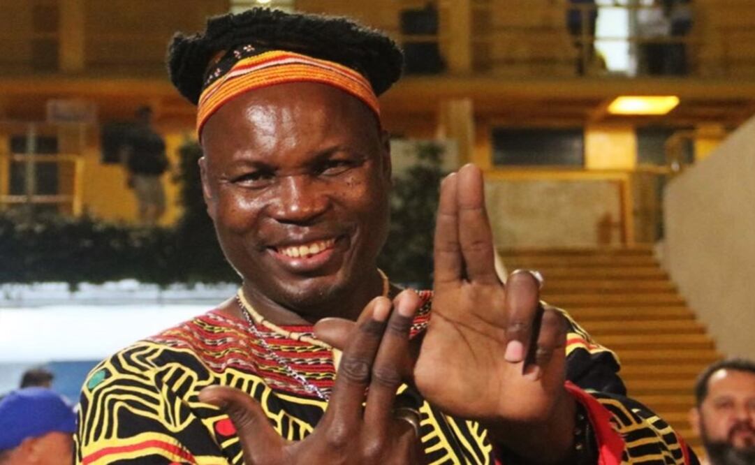 The Bantu Prince of Cameroon, Jean Louis Bingna - Photo: Taken from Tigres' Instagram account