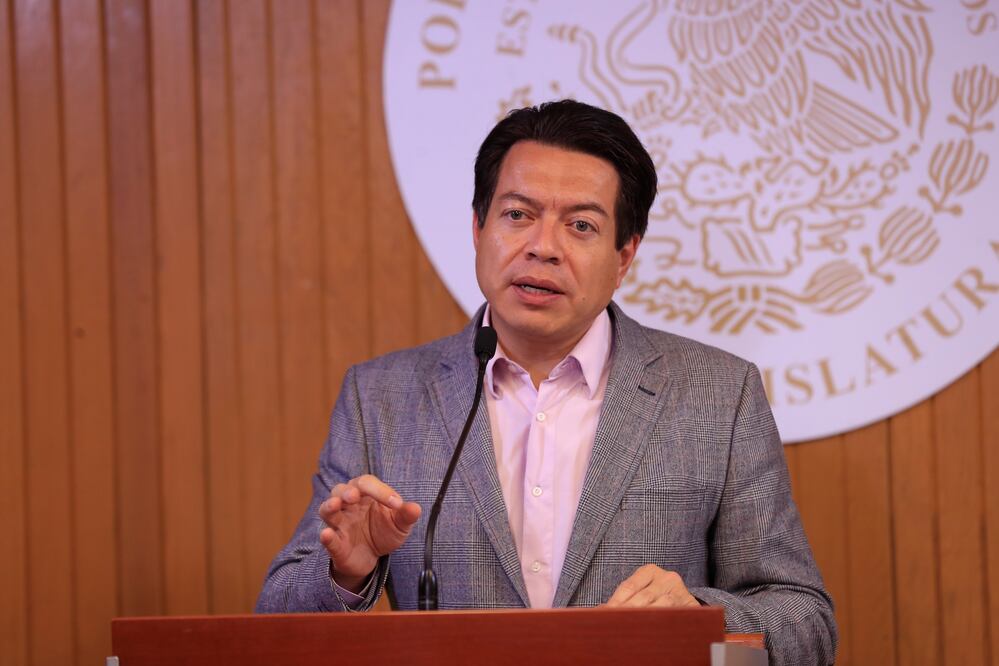 Coordinador de Morena en la Cámara de Diputados, Mario Delgado (ARCHIVO. EL UNIVERSAL)