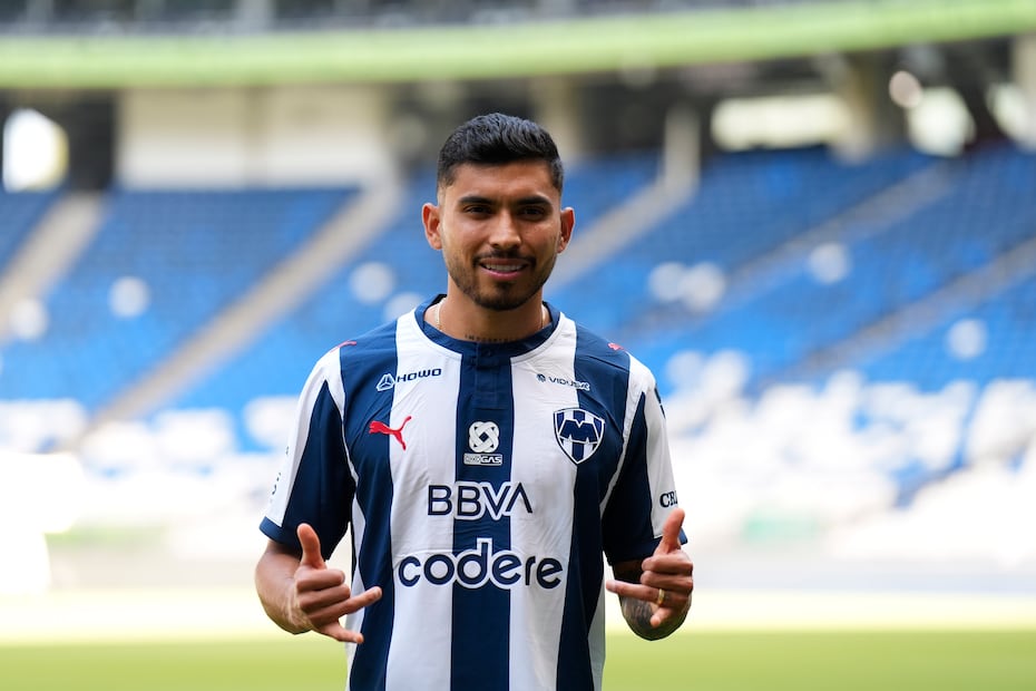 Orbelín Pineda con los Rayados de Monterrey - Foto: Imago7