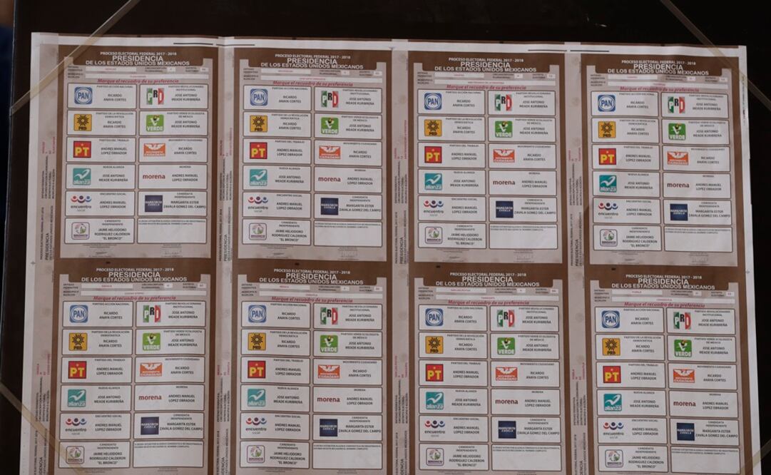 Boletas electorales. Foto: Archivo/El Universal