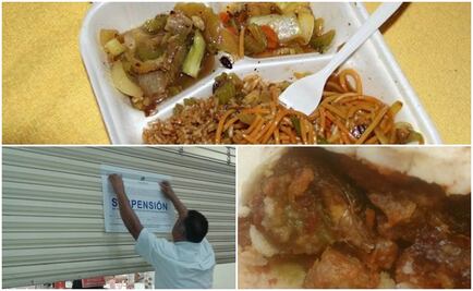 Suspenden locales por cucarachas en comida en La Paz