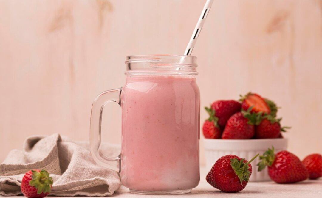 Batidos que aumentan la masa muscular en glúteos y piernas. Fuente: Freepik.