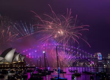 Australia "celebra" por error la entrada del 2018 en lugar del 2019