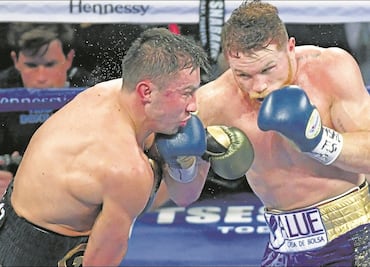 El 'Canelo' no peleará con Golovkin este año
