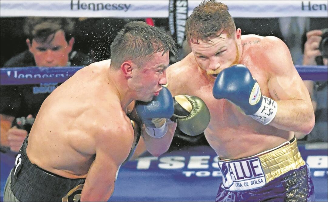 El capítulo III de la pelea entre Saúl Canelo Álvarez y Gennady Golovkin tendrá que esperar. Foto: AFP