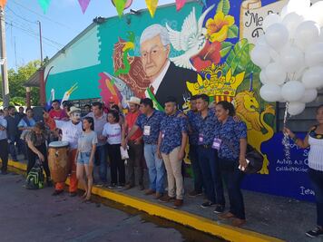 En el pueblo natal de AMLO celebran que ya es presidente