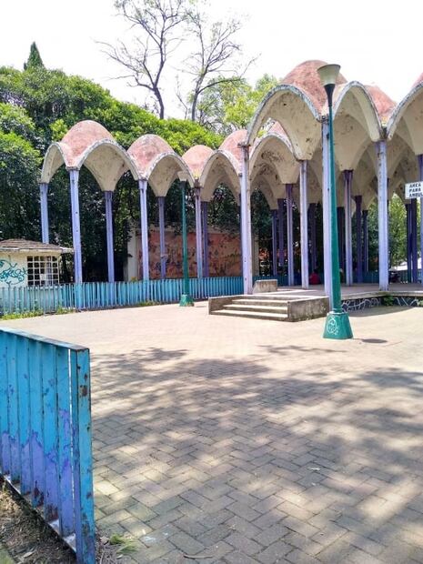 Así era el trenecito de Chapultepec