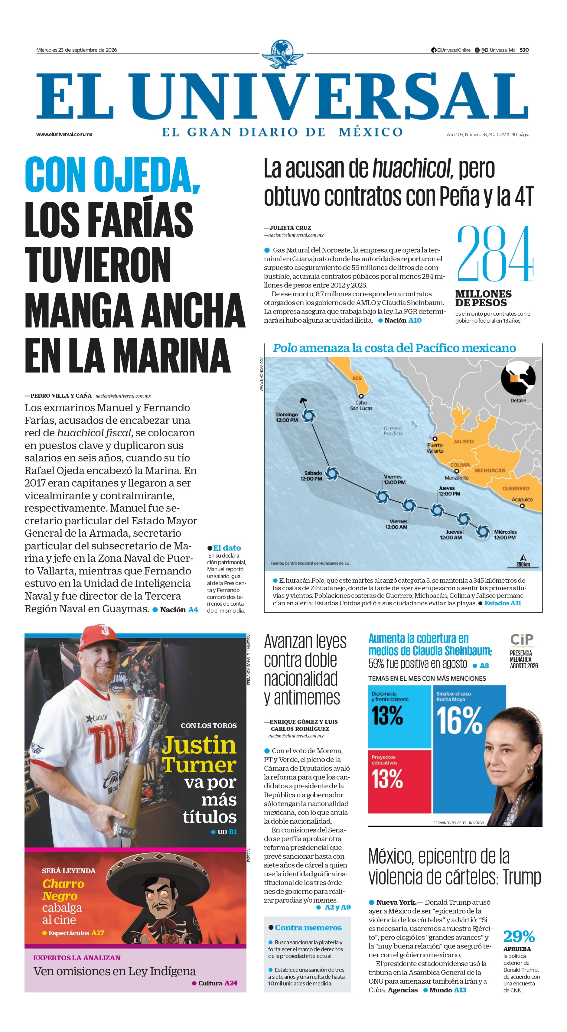 Portada impresa
