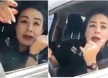 "Con una llamada viene toda mi gente": Mujer se niega a pagar tras choque y surge "Lady FGR"