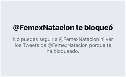 La Federación Mexicana de Natación bloquea a periodistas