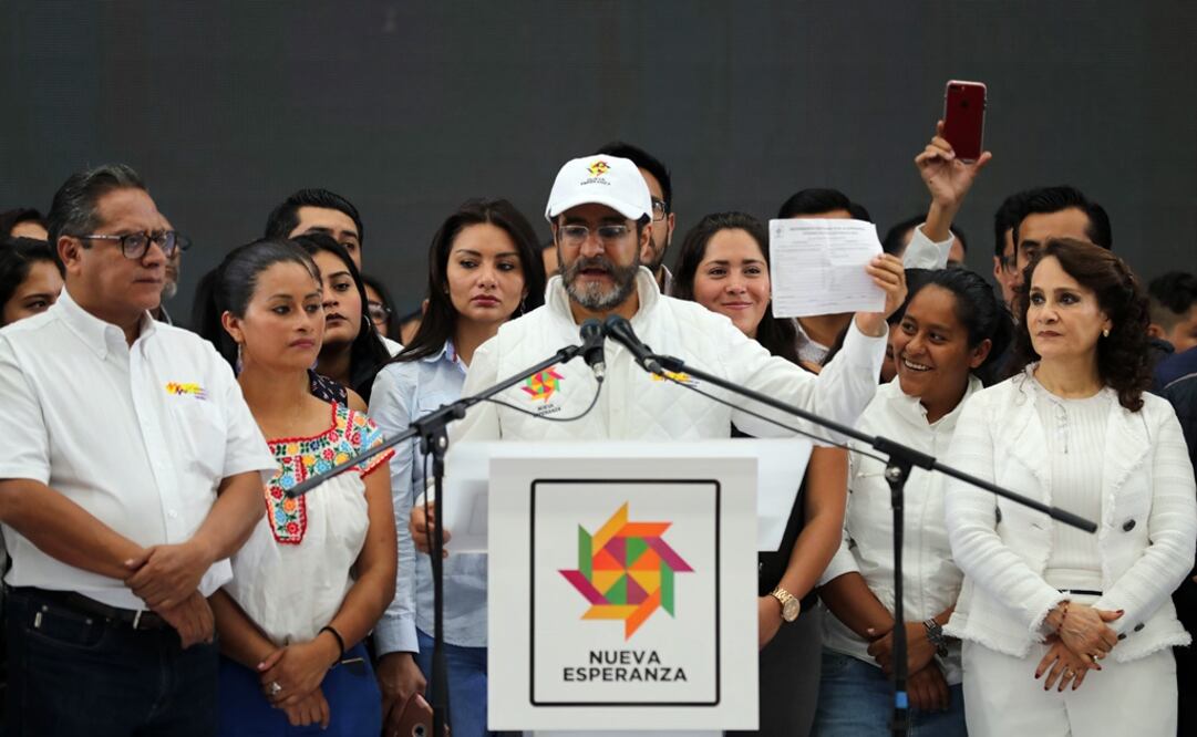 El Movimiento Nacional por la Esperanza se sumará mañana al acuerdo político de Morena. /Juan Carlos Reyes - EL UNIVERSAL