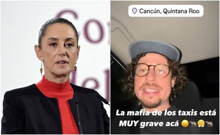 Sheinbaum reacciona a denuncia de Luisito Comunica por cobro excesivo de taxis en Cancún; “hay que cobrar lo que se debe”, dice