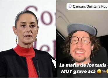 Sheinbaum reacciona a denuncia de Luisito Comunica por cobro excesivo de taxis en Cancún; “hay que cobrar lo que se debe”, dice