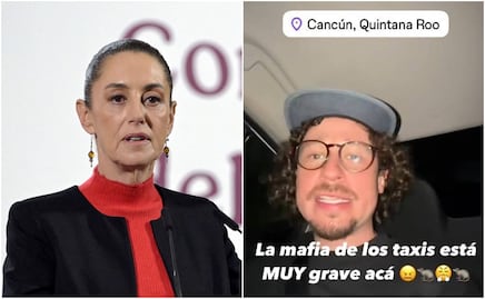Sheinbaum reacciona a denuncia de Luisito Comunica por cobro excesivo de taxis en Cancún; “hay que cobrar lo que se debe”, dice