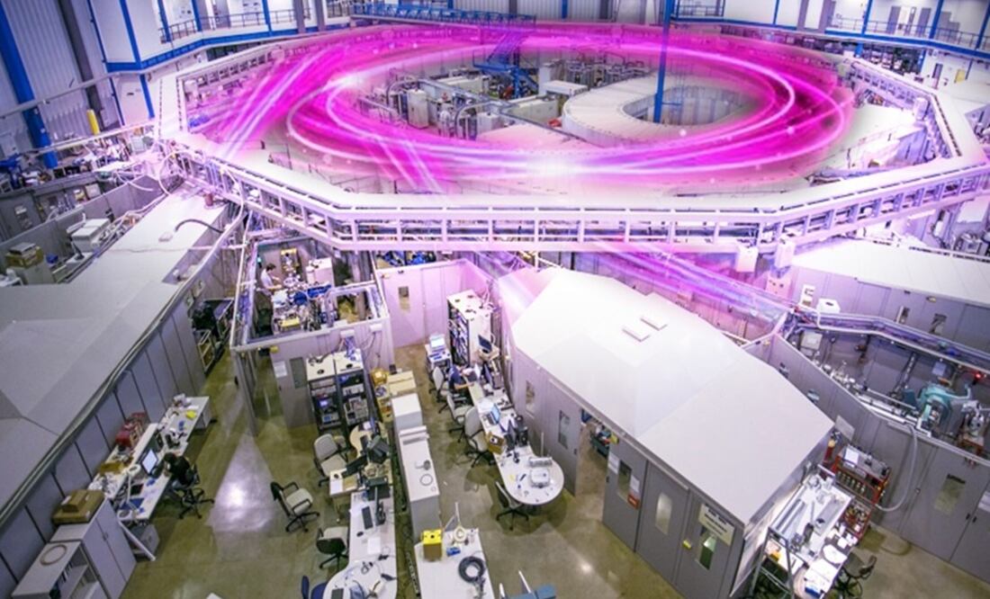 The synchrotron is the latest particle accelerator - Photo: Taken from UNAM's Twitter account