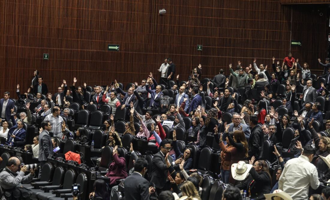 Se aprueba en lo general el proyecto de Ley de Egresos en la Cámara de Diputados (01/11/2025). Foto: Gabriel Pano/ EL UNIVERSAL