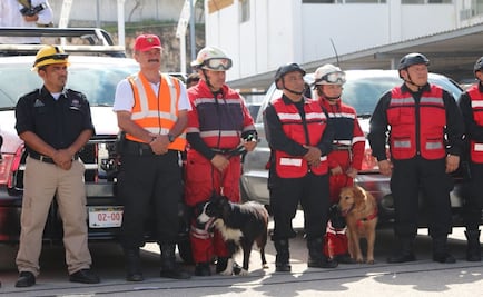 Por sismo, Campeche envía rescatistas y caninos a la CDMX