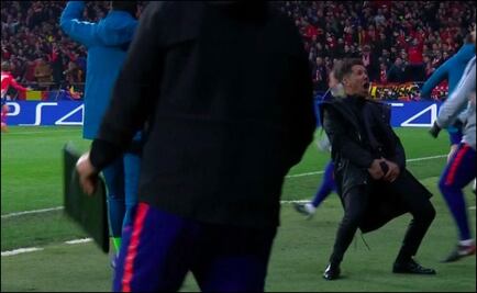 UEFA impone multa económica a Simeone por festejo obsceno 