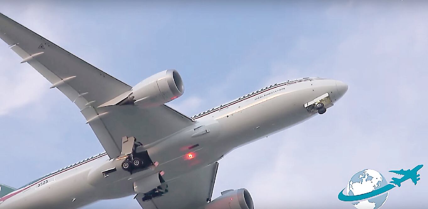 Metieron lupa al avión presidencial
