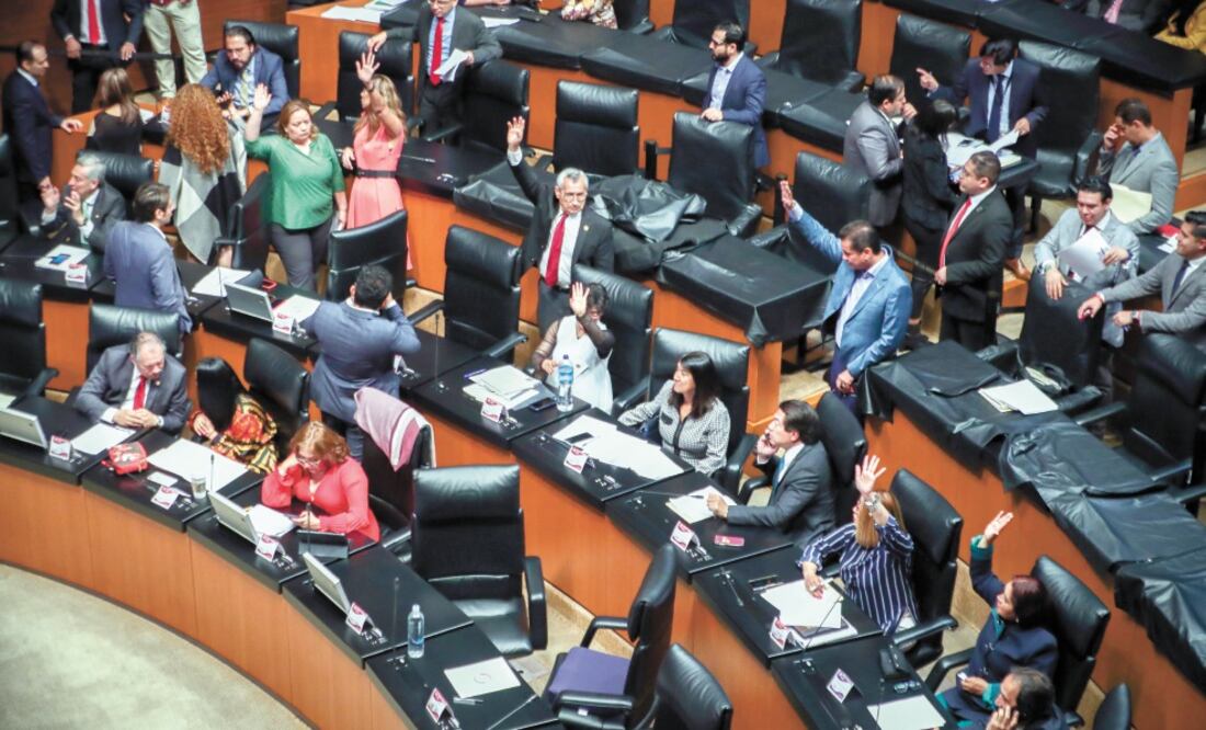 Con 20 votos en contra, 11 a favor y una abstención el Congreso rechazó los nombramientos de magistrados anticorrupción. Foto: ARCHIVO. EL UNIVERSAL
