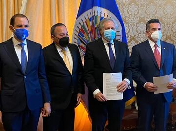 PRI, PAN y PRD denuncian en la OEA narcoelección para favorecer a candidatos de Morena