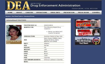 Mujer, la más buscada por la DEA tras caída del "Chapo"