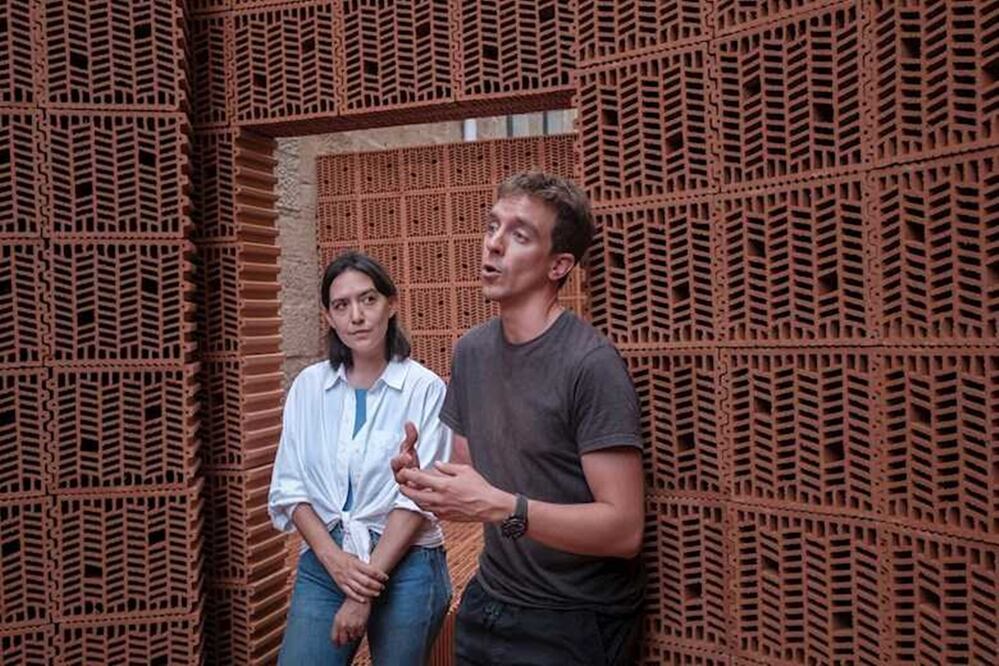 Ilse Cárdenas y Alessandro Arienzo. Foto: EFE