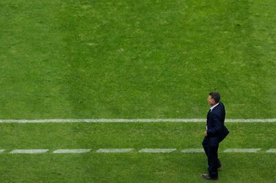 El grito de "Fuera Osorio" despide a la Selección Mexicana
