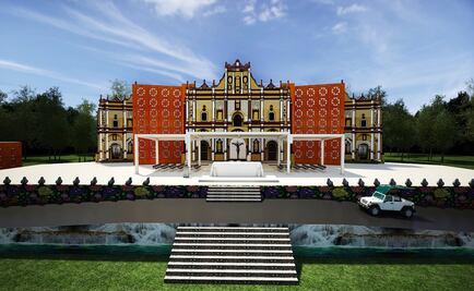 Altar especial para misa del Papa será entregado en Chiapas