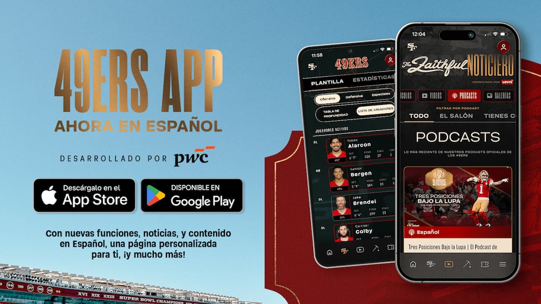 App de los 49ers - Foto: Especial